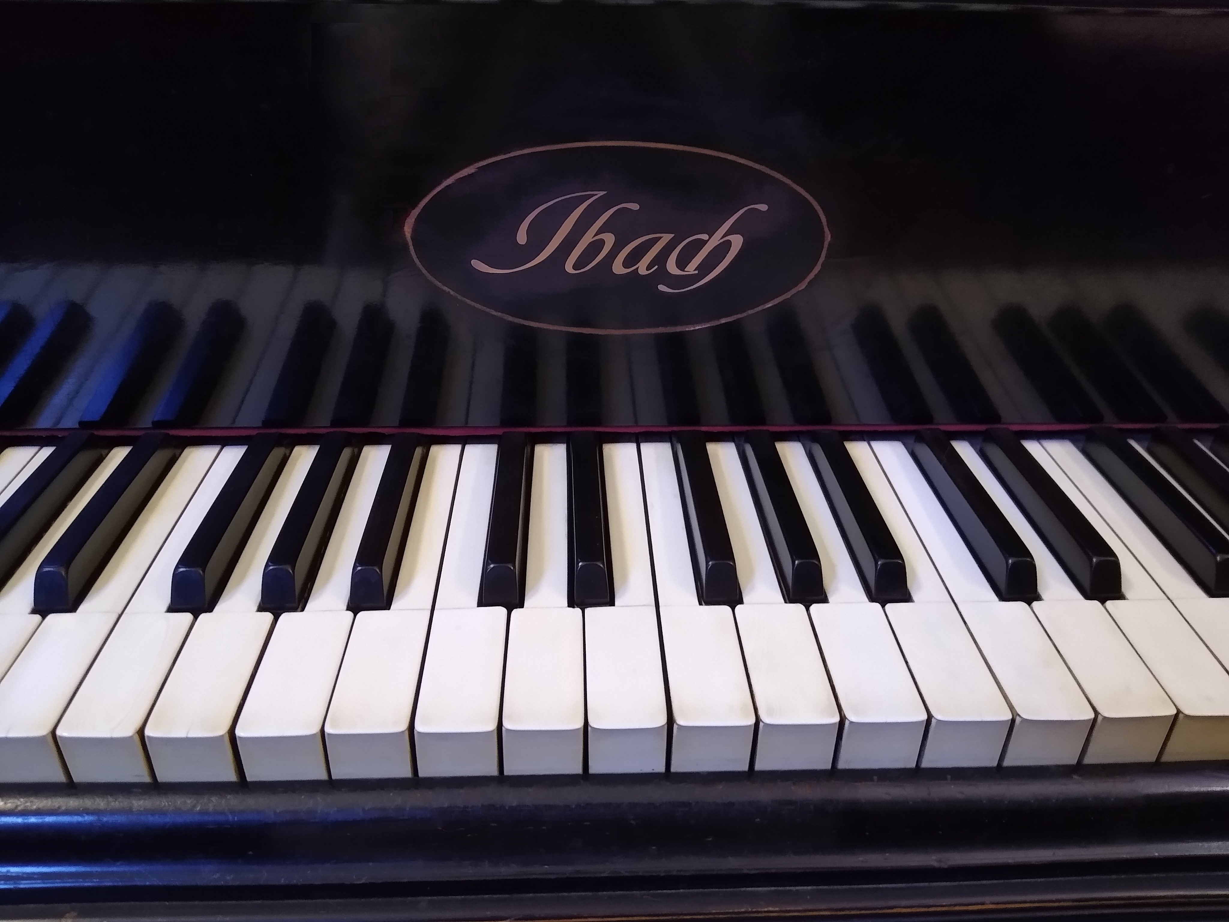 1921 Ibach piano in the Frederick Collection of Historical Pianos
